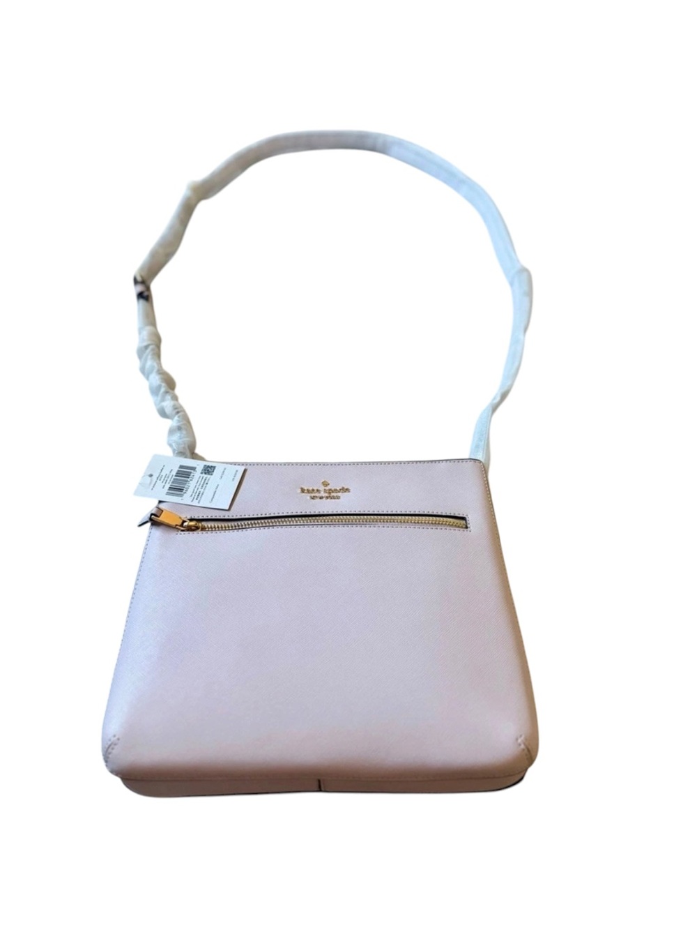 NWT Kate Spade On Purpose Swingpack Saffiano Crossbody Pale Amethyst KF579 - Picture 3 of 7